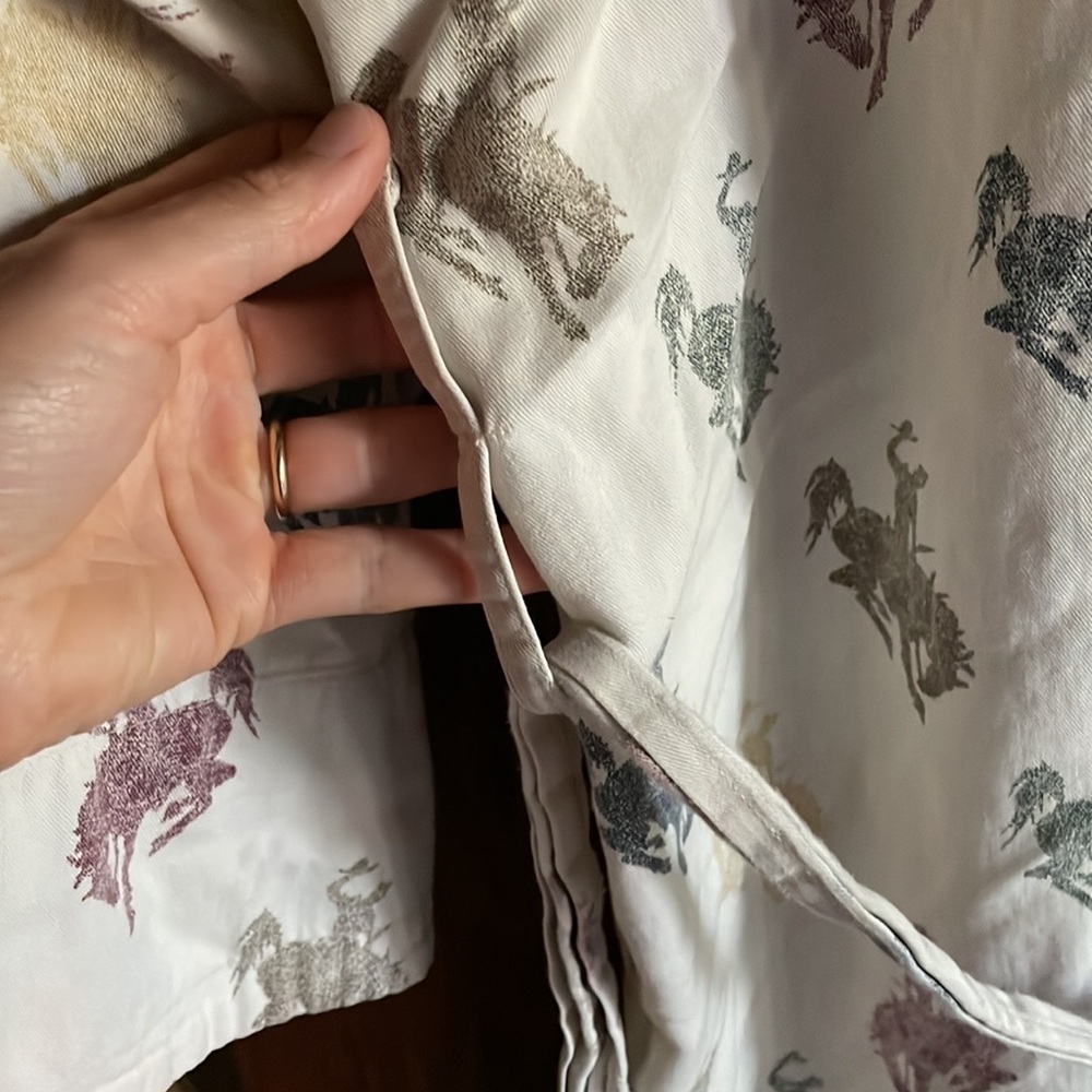 Bucking Cowboy Robe - Picture 4 of 6